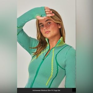 Activewear Workout Slim Fit Yoga Set
